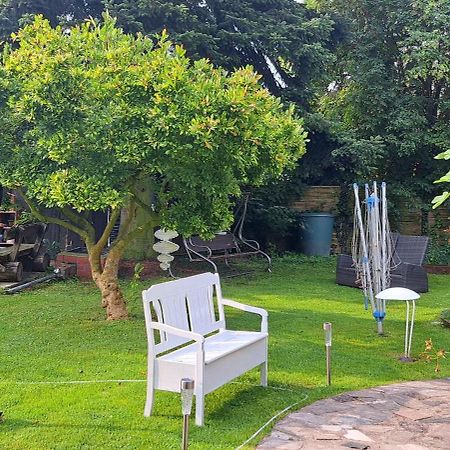 Bungalow An Der Tanne Mit Ueberdachter Terrasse Дюссельдорф Экстерьер фото
